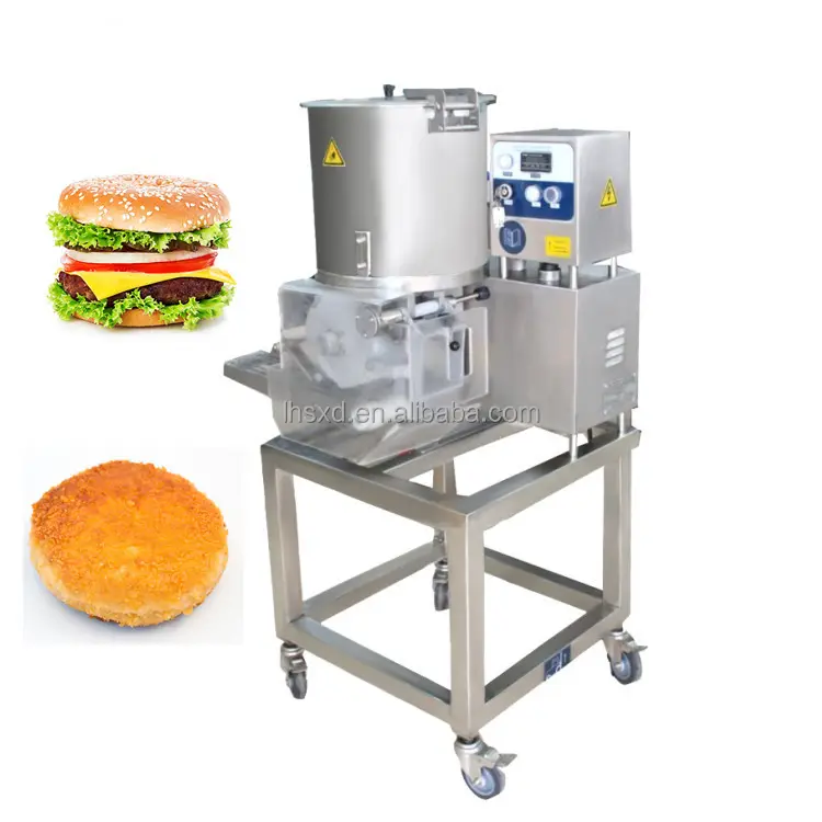 Otomatik jamaikalı Patty yapma makinesi/Hamburger Patty eski/Burger Maker şekillendirme ekipmanı