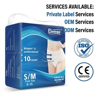 Culottes menstruelles jetables Elintree pour femmes, sous-vêtements menstruels anti-fuites, fabricants OEM et ODM en marque blanche