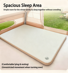 <span class=keywords><strong>Matelas</strong></span> <span class=keywords><strong>Gonflable</strong></span> Portable en PVC avec Technologie Drop Stitch <span class=keywords><strong>pour</strong></span> Tente <span class=keywords><strong>de</strong></span> Camping Extérieur et Chambre d'Invité, <span class=keywords><strong>Tapis</strong></span> <span class=keywords><strong>de</strong></span> Couchage avec Pompe Manuelle - Product Image 5