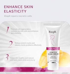RTOPR Crema Naturale al Mango per Rimuovere le Smagliature, Crema per la Rimozione delle Smagliature - Product Image 2
