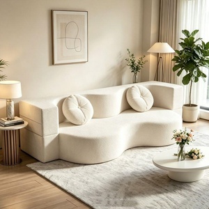 Canapé-lit en tissu de style moderne, pliable et convertible, double, sans cadre, idéal pour les appartements, gain de place - Product Image 1
