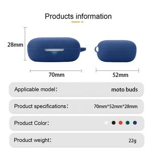 Étui pour écouteurs de haute qualité tws écouteurs sans fil pour Moto Buds <span class=keywords><strong>Plus</strong></span> étuis en silicone bourgeons air Moto Buds + housses pour écouteurs - Product Image 5