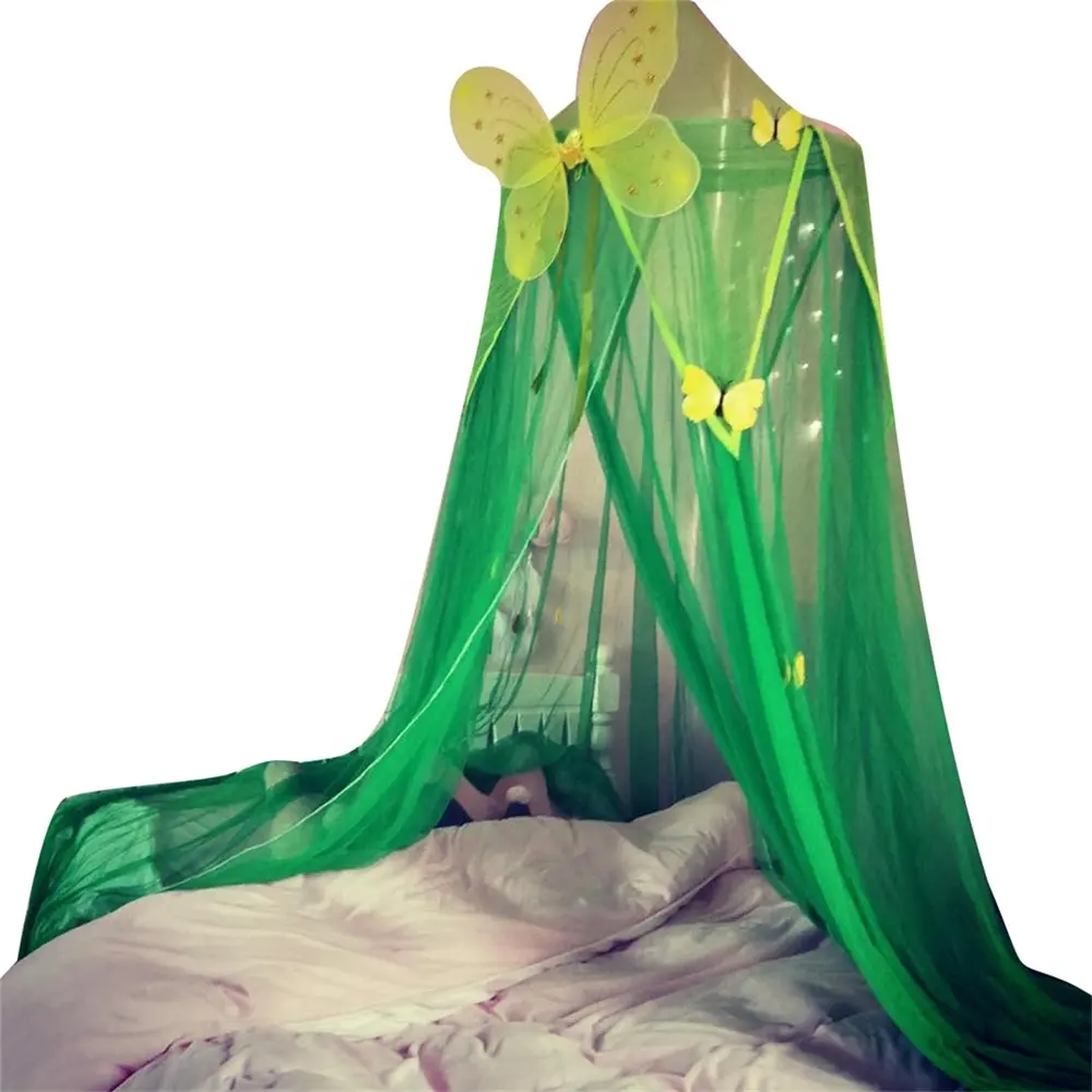 새로운 어린이 방 돔 침대 캐노피 침대 밸런스 텐트 모기장 아기 침대 그물 용품에 적합한 푸른 별