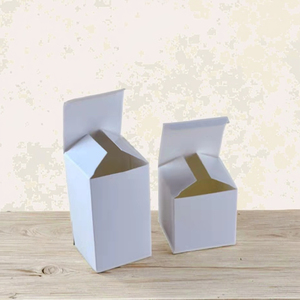 Bán buôn tùy chỉnh in logo tông trắng sóng máy bay hộp thẻ bao bì hộp cho nến ví giấy vận chuyển - Product Image 4