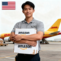 Service de logistique aérienne DDP, agence de livraison express UPS DHL, fret de la Chine vers les États-Unis et le Royaume-Uni