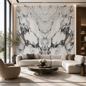 Large format porcelain sintered <b>stone</b> and ultra-compact surfaces withstand high temperatures without warping or cracking - Product Image 1