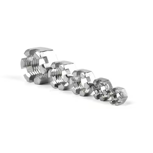 Tuercas Hexagonales Ranuradas y de Cabeza Redonda de Acero Inoxidable <span class=keywords><strong>DIN</strong></span> <span class=keywords><strong>935</strong></span> M4-M100 - Product Image 4