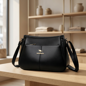 Nouveau sac à bandoulière et sac à main pour femme, imprimé animal, en PU, avec fermeture à glissière et chaîne, idéal pour le travail et les trajets quotidiens - Product Image 2