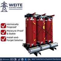 Transformateur sec triphasé 440V 220V à bobine toroïdale en cuivre 50kVA 60Hz élévateur/abaisseur de tension pour équipement électronique, tension personnalisée OEM