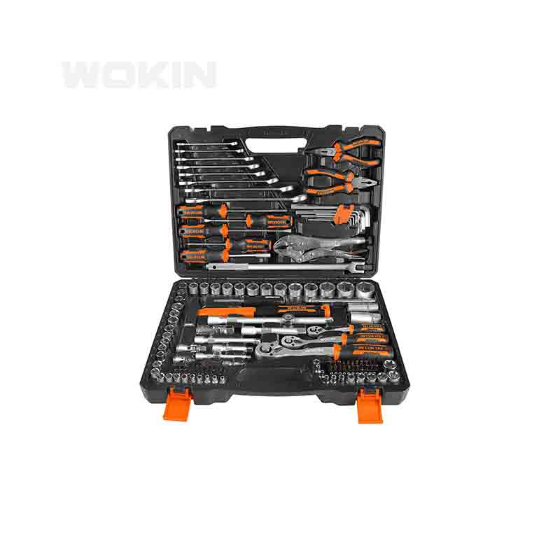 WOKIN 137PCS CrV Mechanic Hand Socket Tool Set – Ideal Wrench and