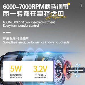 เครื่องตัดผม Kemei Km 1878 ใบมีด 4 ซม. จอ LCD แสดงผล ใช้พลังงานแบตเตอรี่ ความยาว 16 ซม. สำหรับการดูแลเส้นผมผู้ชาย - Product Image 5