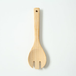 Cuchara de cocina de bambú, ligera, de color sólido, solo se puede lavar a mano, para utensilios para freír. - Product Image 2