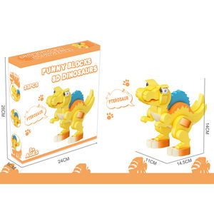 Matériel de haute qualité 33 pièces enfants 3d animal bricolage assemblage spinosaurus dinosaure eva puzzle <span class=keywords><strong>jeu</strong></span> - Product Image 4