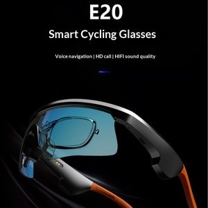 Lunettes de sport de traduction IA transfrontalière HT E20 avec écran OLED pour appels, musique et navigation vocale - Product Image 4