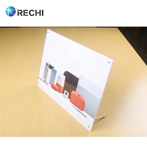 RECHI Giá Đỡ Biển Hiệu Acrylic Trong Suốt Giá Trưng Bày Menu Để Bàn Khung Ảnh Từ Tính Giá Đỡ Biển Hiệu Acrylic Bảng Hiệu Thẻ Menu Bằng Acrylic - Product Image 1