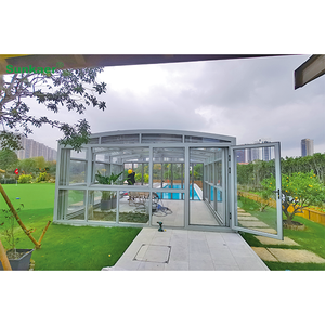 <span class=keywords><strong>Precio</strong></span> <span class=keywords><strong>de</strong></span> fábrica residencial, venta al por mayor, techo al aire libre, cubierta <span class=keywords><strong>de</strong></span> solárium, cerramientos <span class=keywords><strong>de</strong></span> piscina, cubierta <span class=keywords><strong>de</strong></span> piscina retráctil - Product Image 2