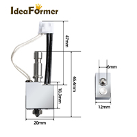 Anycubic Kobra 2 Standard Hotend Kit 3d mesin Printer kompatibel Hotend versi baru 0.4mm/1.75mm 24V