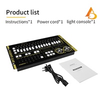 Console d'éclairage professionnelle AICPOSE DMX 512 pour scène, DJ, discothèque, événement, MAX 512Light