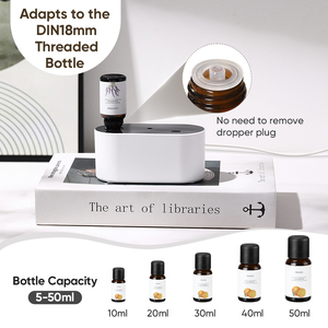 Diffuseur d'huiles essentielles portable sans eau avec logo personnalisé, alimenté par USB, machine à parfum d'huile pure, nébuliseur silencieux pour la maison et le bureau - Product Image 5