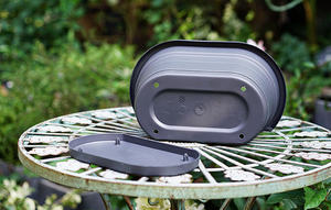 Maceta <span class=keywords><strong>Vertical</strong></span> Grande de Plástico Ecológica Resistente a los Rayos UV <span class=keywords><strong>con</strong></span> Orificio de Drenaje y Autorriego para Uso en Interiores/Exteriores - Product Image 2