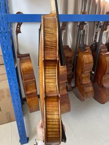 Violín hecho a mano sólido profesional de alta calidad 4/4 - Product Image 3
