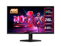 Nouvel écran de jeu AOC Q27G40ZDF 27 pouces QD-OLED QHD 2560x1440 240Hz, temps de réponse de 0,03 ms, écran de jeu pour l'e-sport