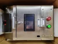 Pistolet de vaccination aviaire à écran tactile en acier inoxydable, vaccinateur automatique programmable pour oiseaux avec compteur et système d'alarme