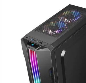 Rộng cơ thể trò chơi trường hợp nước làm mát Tempered Glass PC trường hợp Gamer khung gầm lớn máy tính để bàn trường hợp máy tính với 8 RGB Fan - Product Image 5