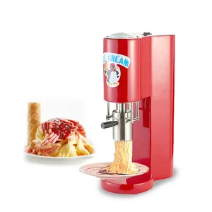 Italiaanse Ce Gelato Ijs Noedelvorm Machine/Ijs Spaghettimachine/Gel Spaghetti Pers Ijs Machine