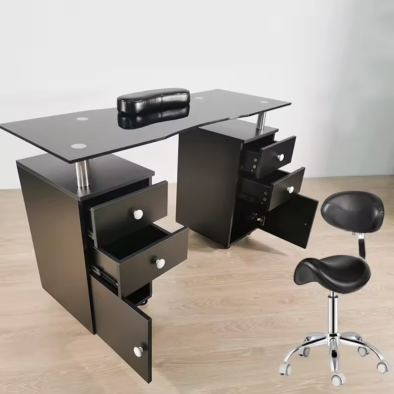 set chair and table for nail spa