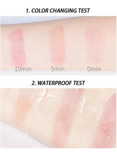 Tinte Labial y Rubor 2 en 1 de Doble Uso, Marca Privada Personalizada OEM, Larga Duración, Alta Pigmentación, Acabado Dewy, Vegano, Cruelty Free - Product Image 4