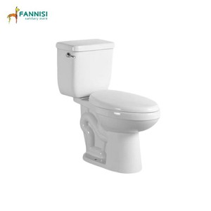 Modern Porcelain Commode Sanitary Ware <strong>Bidet</strong> WC Toilet <strong>Wholesale</strong> Ceramic Siphon Two Piece Toilet Bowl for Bathroom - Product Image 1