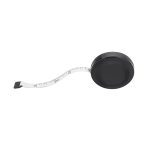 Tondo Mini corpo retrattile su misura nastro per cucire morbido 1.5m <span class=keywords><strong>metro</strong></span> metrico e misura in pollici nastro in tessuto a doppia scala per regalo - Product Image 1