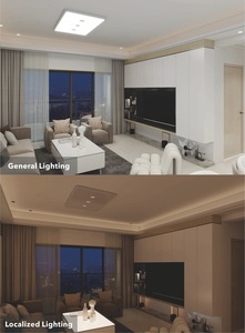 Lámpara de Techo LED Inteligente AIR para Sala de Estar con Sistema de Iluminación Dual - Product Image 4