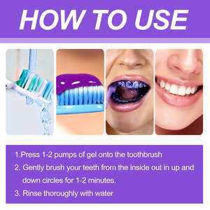 Wholesale V34 Teeth Whitening <strong>purple</strong> Liquid <strong>Toothpaste</strong> V34 Liquid <strong>Toothpaste</strong> Available to Sell 1 Piece - Product Image 3