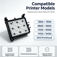 Nouvelle capuchon de remplacement pour imprimantes grand format Stylus Pro 7880 7800 9880 9800 7400 9400 7450 9450 - Pièces détachées