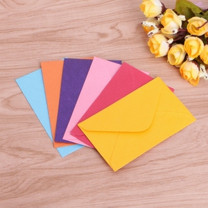 Enveloppes de carte Vip personnalisées de petite taille, Mini cartes de noël, <span class=keywords><strong>belle</strong></span> <span class=keywords><strong>enveloppe</strong></span> de couleur pour carte cadeau - Product Image 3