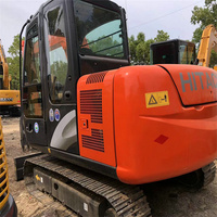 Mini-excavatrice Diying Hitachi ZX60, excavatrice Hitachi d'occasion ZX55 ZX70, excavatrice d'occasion pour la construction