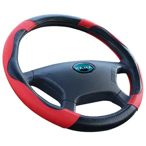 Accessori per auto coprivolante per auto in carbonio in pelle super fibra di fabbrica 2022 adatto per camion diametro 42-48CM