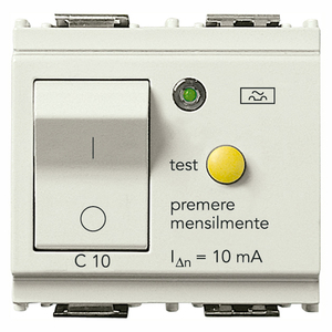 สวิตช์สีขาว MTDiff 1P+N C10 10mA พร้อมปุ่มทดสอบเพื่อความปลอดภัยทางไฟฟ้า - Product Image 1