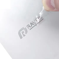 Autocollant de transfert UV DTF 3D personnalisé, logo en feuille d'or et d'argent métallique, étiquette imperméable pour meubles, verre, bois, emballage, décalcomanie