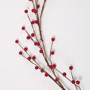 Décoration de vigne rouge artificielle Hengyu, rotin artificiel pour mariage et décoration de la maison, 80 cm - Product Image 1