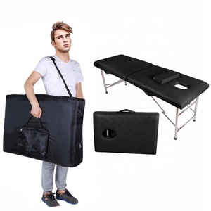 Giường Thi Có Thể Gập Lại Bằng Thép Không Gỉ Chất Lượng Cao Bàn Mát Xa Lông Mi Thẩm Mỹ Viện - Product Image 1