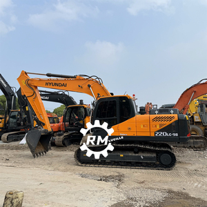 Excuvadora usada con movimiento de tierra Hyundai 220 maquinaria de construcción Hyundai 225 de segunda mano con precio bajo de alta calidad en gran oferta - Product Image 3