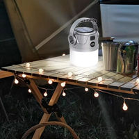 Lampe de poche LED portable pour camping en extérieur, torche d'urgence étanche et puissante pour la randonnée en montagne