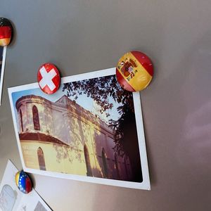 Personalizzato di Qualsiasi <span class=keywords><strong>Foto</strong></span> Rotondo di Vetro Cabochon Magnete Del Frigorifero Creativo Regali Fridge della decorazione autoadesivo <span class=keywords><strong>Frigo</strong></span> - Product Image 6