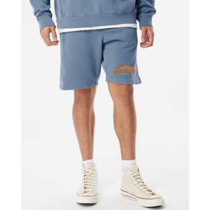 2025 Hommes Personnalisé Broderie Logo Textes Vêtement Teint Polaire Shorts Prm50stpd - Product Image 3