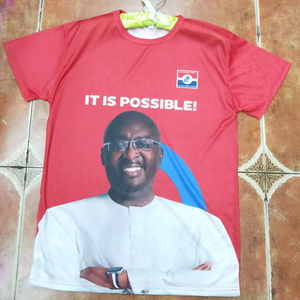 Promotional Political Voting Election T Shirt Full Printing Free Size Election Campaign Tshirt