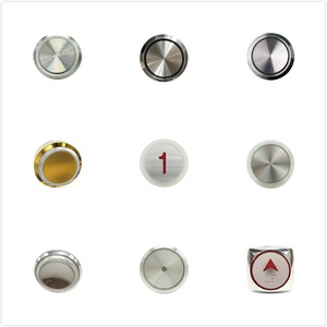 Prix usine de haute qualité 304 bouton poussoir d'ascenseur en acier inoxydable bouton poussoir d'ascenseur carré rond - Product Image 4