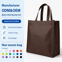 Sac fourre-tout OEM personnalisé en aluminium gaufré, non tissé, métallisé, laminé, imperméable, réutilisable, écologique, de qualité supérieure, avec logo de marque